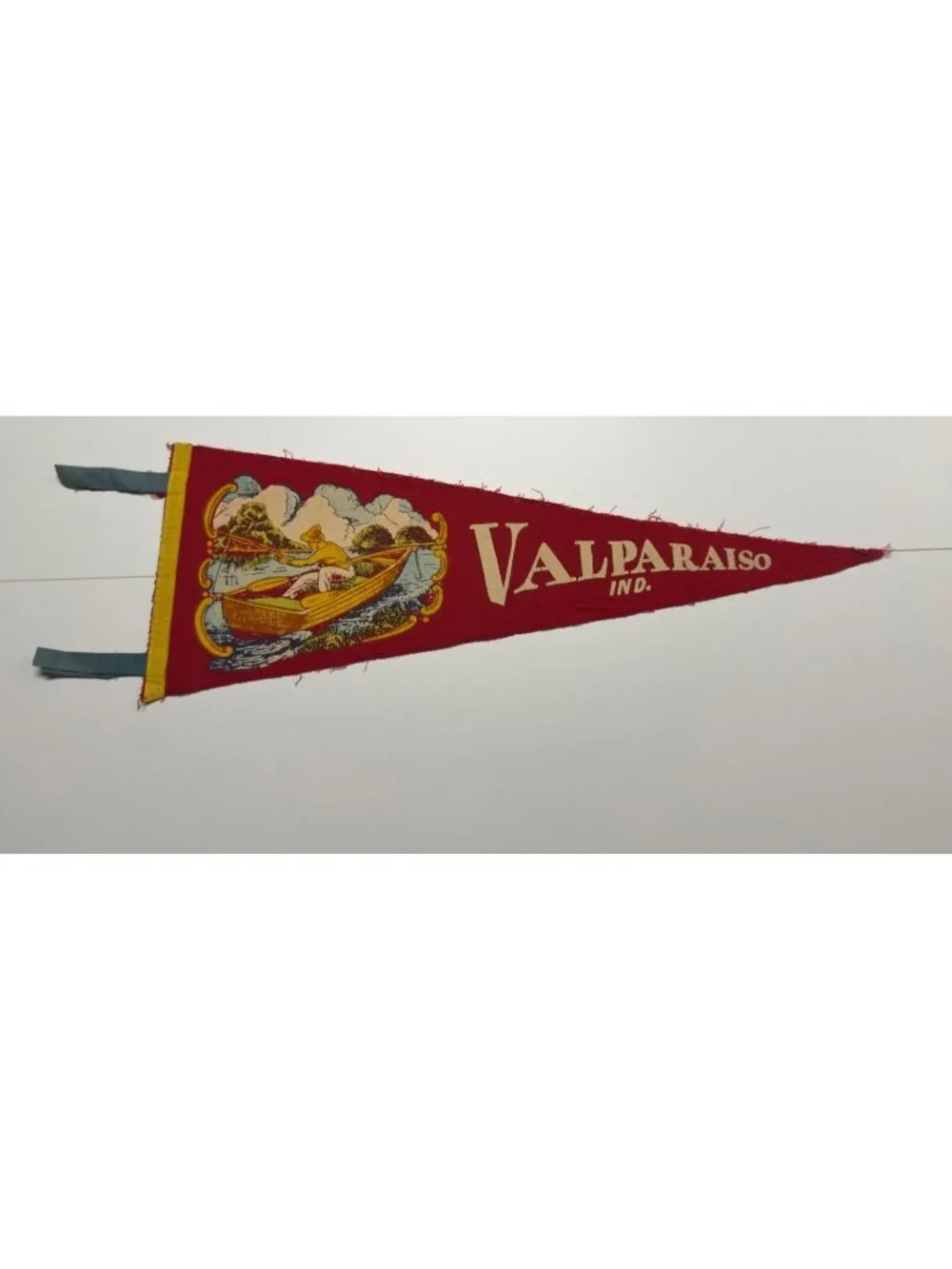 Vintage Valparaiso, Indiana pennant